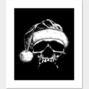 Santa Claus-Skull-Christmas-Humor-Death Posters and Art